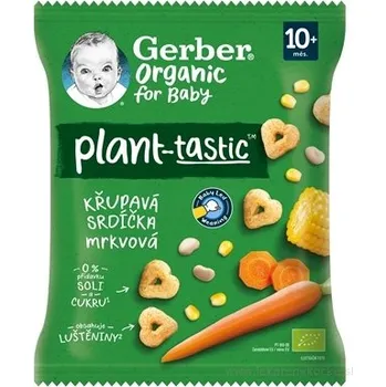 Cukrovinka Nestlé Bio křupavá srdíčka s mrkví, 28 g