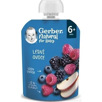 Nestlé Gerber Natural Kapsička Lesní ovoce 90 g
