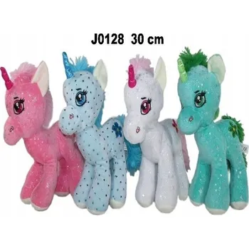 plyšák Plyšák jednorožec odstíny modré