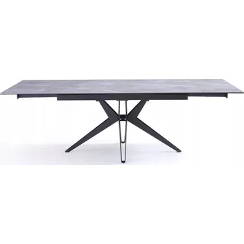 Jídelní stůl Rozkládací obdélníkový jídelní stůl keramický 160(240)x90cm Sorrento Šedý