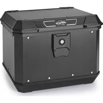 Zavazadlo na motocykl KAPPA 2026/01 CENTRÁLNÍ KUFR MONOLOCK 50L KMX500B K'METROBOX HLINÍKOVÝ ČERNÝ
