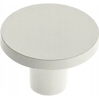 Nábytkové kování Nábytková úchytka U110 (bílá matná) Knopka