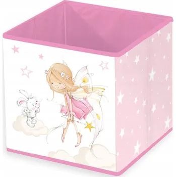 Úložný box Malá Víla, cca 30 x 30 x 30 cm Úložný box na hračky a oblečení