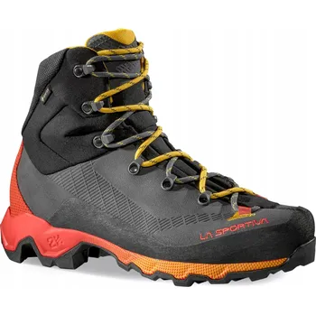 Pánská treková obuv Pánské boty La Sportiva Aequilibrium Trek Gore-Tex carbon/yellow, velikost 47