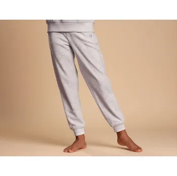 e.s. Tepláky Terry, dětská velikost 110/116 šedý melír Strauss