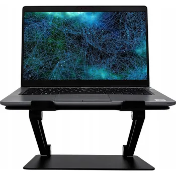 KONSOL Hliníkový Stojan na Notebook, Nastavitelný, Pro Notebooky do 17 Palců