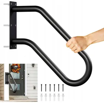 Zábradlí VENKOVNÍ SCHODIŠŤOVÉ ZÁBRADLÍ, ZÁBRADLÍ VE TVARU PÍSMENE U, PRO 1 AŽ 3 SCHODY