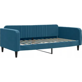 Pohovka Moderní rozkládací pohovka, modrá, 223 x 110 x 75 cm