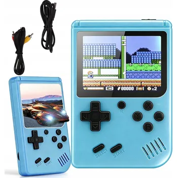 Herní konzole RETRO PŘENOSNÁ HERNÍ KONZOLE PRO DĚTI S 500 KULTURNÍMI HRY
