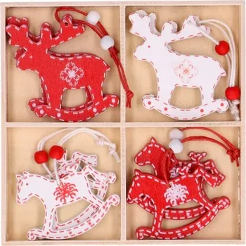 Vánoční ozdoba Sada ozdob na vánoční stromeček, 8 ks