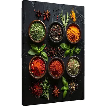 Obraz Obraz do kuchyně, restaurace, baru, jídelny, Koření bylinky 30x45 cm