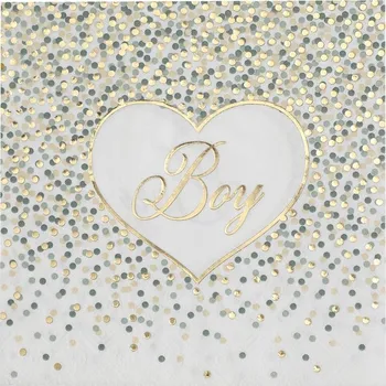 Papírový ubrousek Ubrousky Boy zelené 33x33cm 20 KS