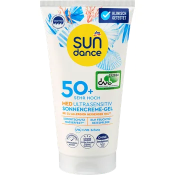 Opalování SUNDANCE MED gelový krém na opalování Ultra Sensitiv OF50+