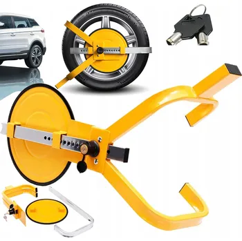 Zámek na kolo ZÁMEK PROTI KRÁDEŽI NA KOLO AUTA UNIVERZÁLNÍ PRO PŘÍVĚSY