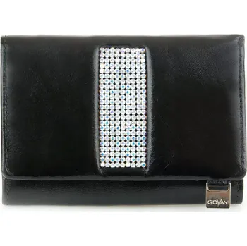 Peněženka Dámská peněženka Alberta - Swarovski Černá