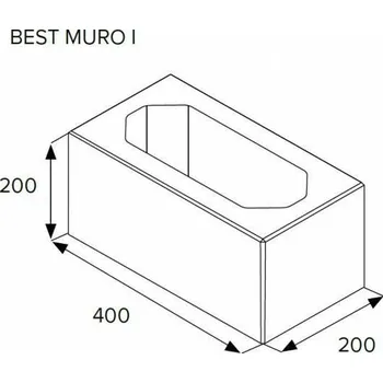 Plot BEST MURO I karamelová 20cm STANDARD