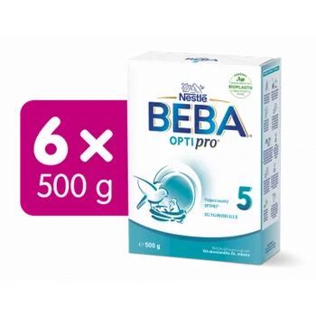 Kojenecká výživa Nestlé BEBA 5 OPTIPRO 6 x 500 g
