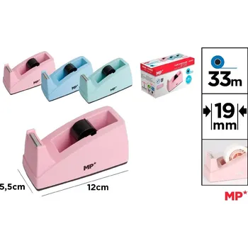 Lepicí páska Odvíječ lepící páska 19 mm pastelový