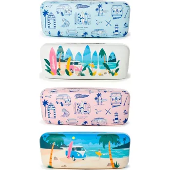 Pouzdro na brýle Pouzdro na brýle s motivem Volkswagen Pobřežní dobrodružství – růžové