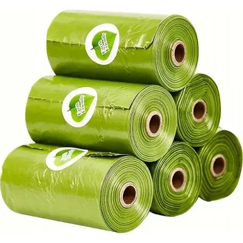 BIOLOGICKY ROZLOŽITELNÉ sáčky na psí exkrementy Organické sáčky Hovínka 240 kusů