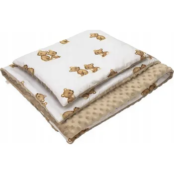 Prostěradlo DEKA PRO PŘEDŠKOLÁKA DO ŠKOLKY MINKY 100x135 + POLŠTÁŘ Kerstin