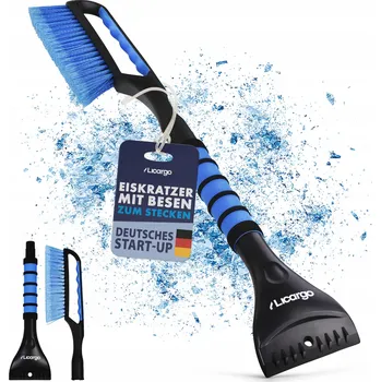 Autoškrabka LICARGO Škrabka na okna s měkkým kartáčem, 67 cm, protiskluzová rukojeť