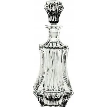 BOHEMIA PRAGUE KARAFA 800ML NA WHISKY Z KŘIŠŤÁLOVÉHO SKLA