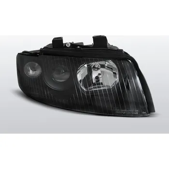 Přední světlomet Přední světla, AUDI A4 B6, 2000-2004, ČERNÁ (57.LPAU55)