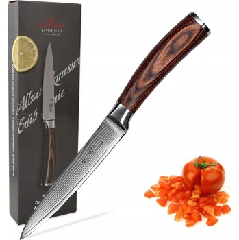 Kuchyňský nůž Nůž damaškový Wakoli EDIB Univerzální 12,5 cm Čepel VG10 Ocel damašská