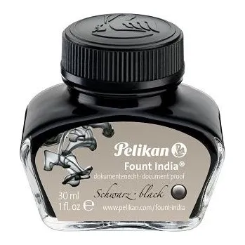 Pelikan Inkoust India 30ml černý dokumentní (Herlitz)