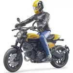 Bruder 63053 Scrambler Ducati Full Throttle s řidičem