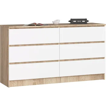 Ložnice Akord Keanu (dub sonoma + bílá)