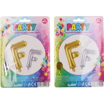 Balónek W-Balónek nafuk. písmeno F