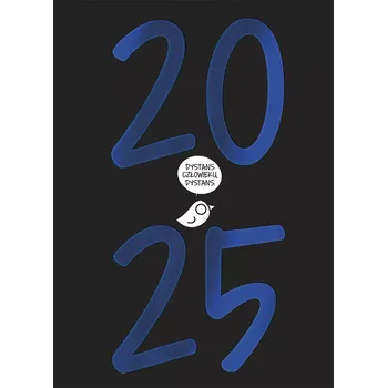 Kalendář Knižní kalendář 2025 A5 Wydawnictwo Laurum černý