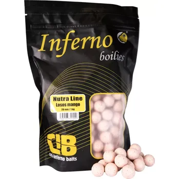 Carp Inferno Boilies Nutra Line - Losos/Mango - Carp Inferno Boilies Nutra Line - Losos/Mango|20 mm 1 kg