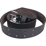 Opasek kožený černý, š.4,5cm x d.122cm, kovová přezka EXTOL PREMIUM