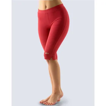 Dámské legíny Gina Legíny Capri jednobarevné 95001P třešňová XL