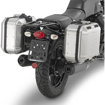 Nosič na motocykl a skútr Kappa KL8201 držáky bočních kufrů MONOKEY MOTO GUZZI V7 III Stone / Special (17-19)