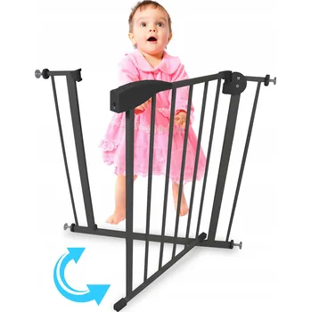 Dětská zábrana BEZPEČNOSTNÍ ZÁBRANA ROZPĚRNÁ OCHRANNÁ BRANKA NA SCHODY DVEŘE 75-95cm