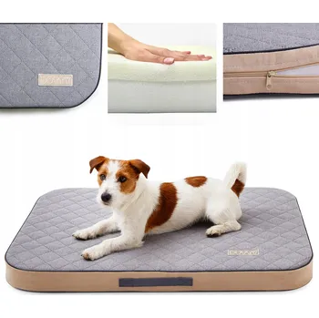 Pelíšek pro psa Ortopedická matrace DOTTY pro psy s paměťovou pěnou - Ortopedický Pelíšek