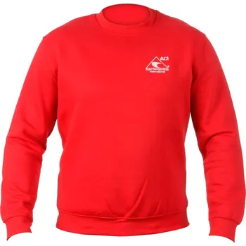 Pánská mikina Mikina ACI červená 280 g Velikost: M