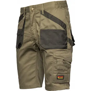 Pracovní obuv Pracovní kraťasy Brixton Practical krátké Khaki vel. 44
