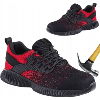 Pracovní obuv Pánské pracovní boty Polobotky Sportovní prodyšné s špičkou BOZP Lehké vel. 44