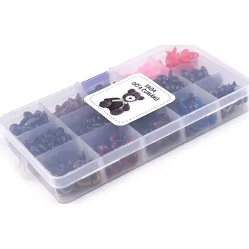 Sada očí a čumáků na hračky - 376 ks