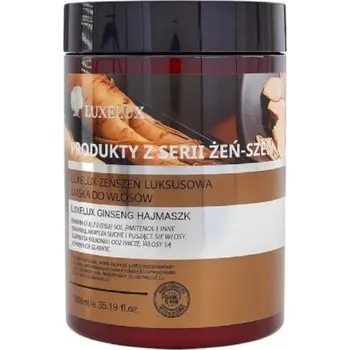 Vlasová regenerace LUXELUX IMBIROVÁ POSILUJÍCÍ A REGENERAČNÍ MASKA NA VLASY 1000ML