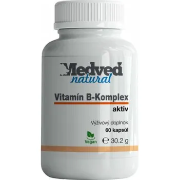 Medveď Medvěd natural Vitamin B komplex 60 kapslí