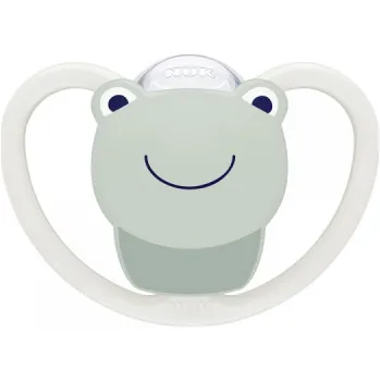 Nuk Dudlík Space frog zelená 0-6měsíců