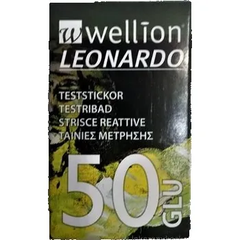 MED TRUST Handelsges. m. b. H. Wellion LEONARDO GLU Proužky testovací 50 ks