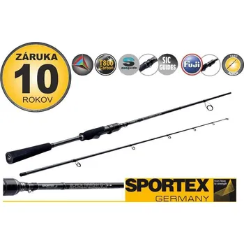 Rybářský prut Přívlačový prut Black Arrow G-3 spin 2-díl 240cm / 60g