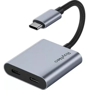 Příslušenství pro VR Nabíjecí USB‑C adaptér pro chytré brýle RAYNEO AR, 4K 60 Hz, Power Delivery 100 W